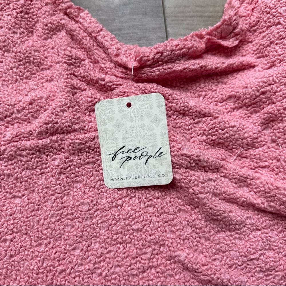 Free People Alice Pink Mini Dress NWT - Picture 3 of 6